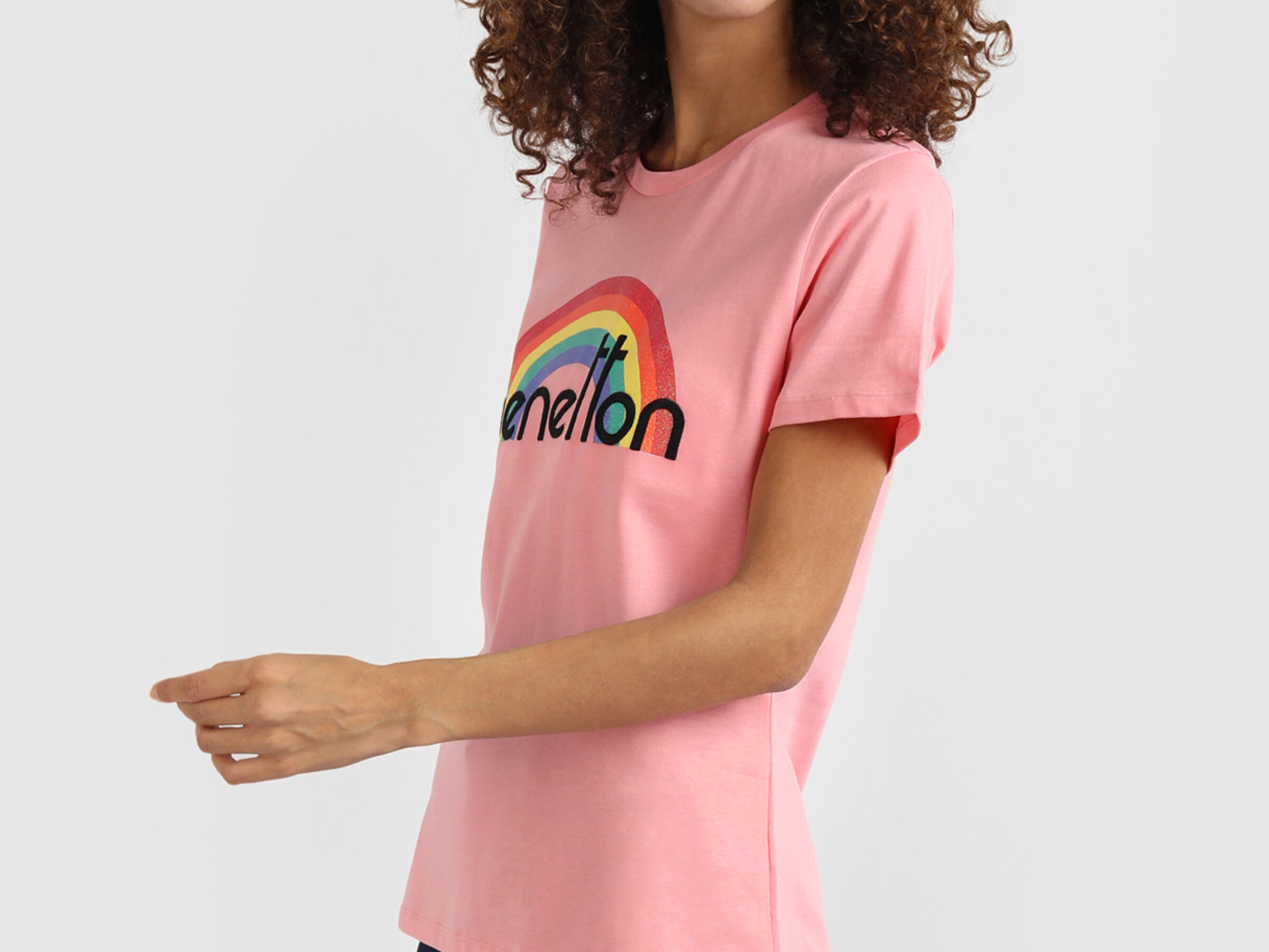Rainbow Print Top image number 2